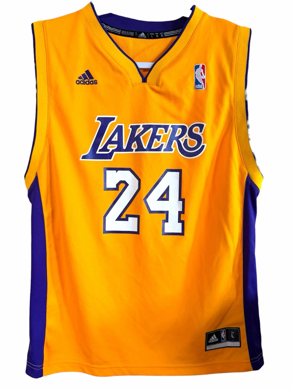 ADIDAS LA Lakers Kobe Bryant #24 Jersey - Youth Large
